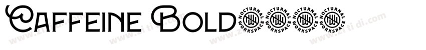Caffeine Bold字体转换
